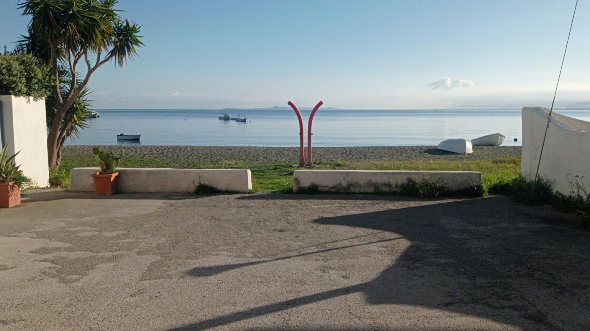 Вилла Mansarda Con Terrazzo Vista Mare Оливери Экстерьер фото